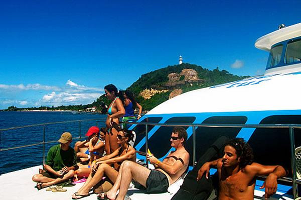 Catamara para Morro de Sao Paulo