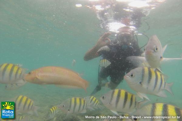Batismo - Mergulho com cilindro
