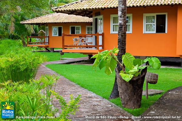 Jardins - Karapitangui Hotel - Morro de São Paulo