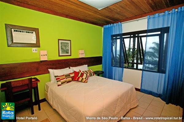 Quarto Chalé Luxo - Portaló - Morro de São Paulo