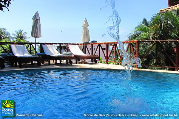 Cascata Piscina - Charme - Morro de São Paulo