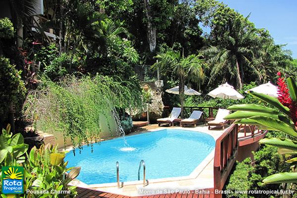 Piscina - Pousada Charme - Morro de São Paulo