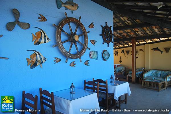 Decoração local - Morena - Morro de São Paulo