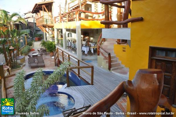 Piscina vista do alto -Safira - Morro de São Paulo