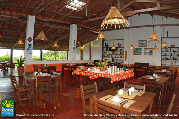 Restaurante Fazenda Caeira - Morro de São Paulo